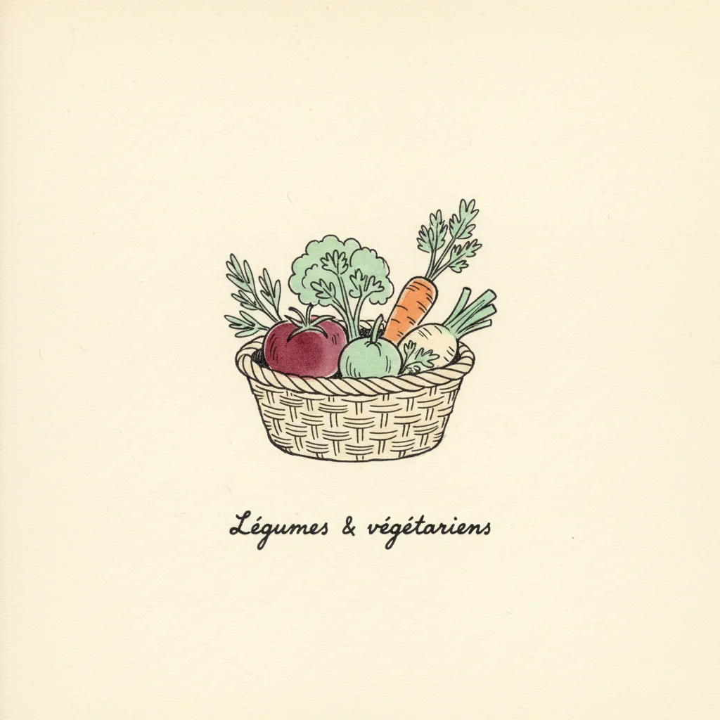 Illustration Vegetables & vegetarian