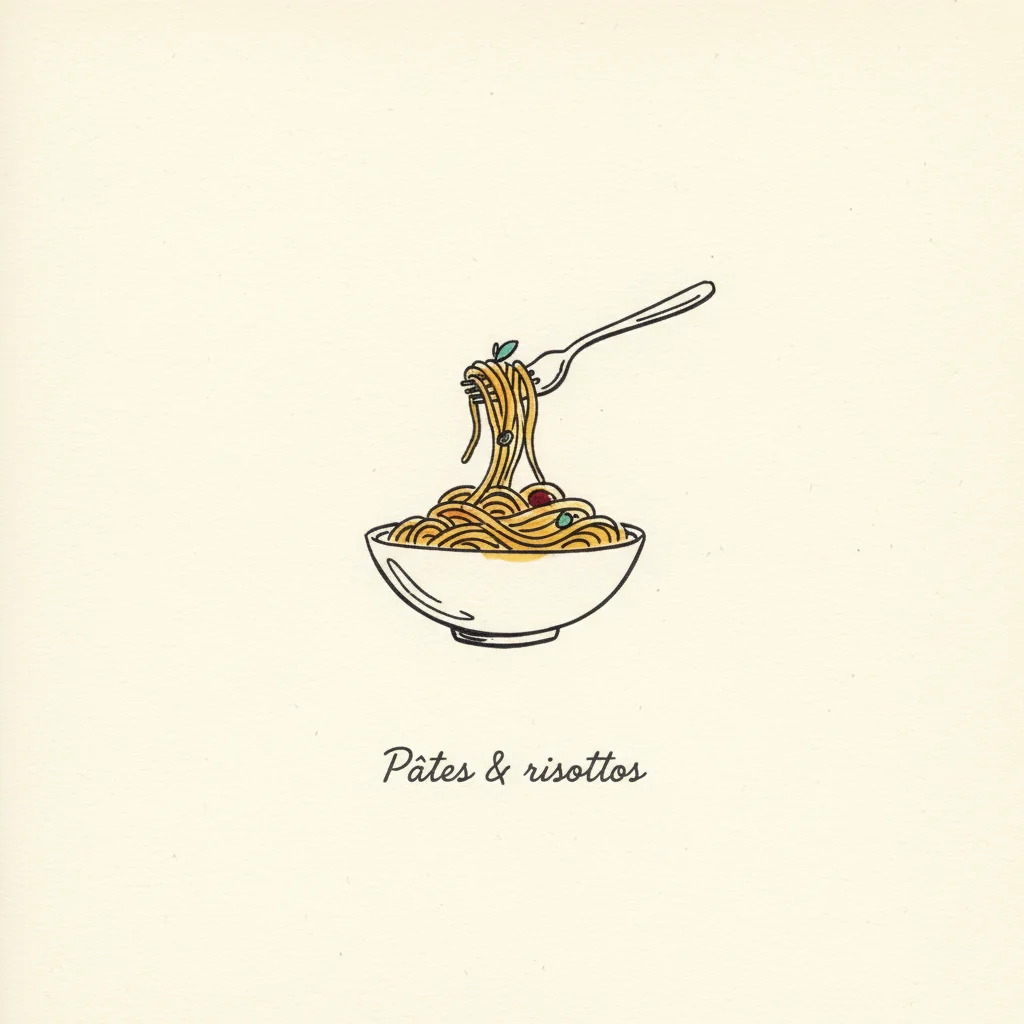 Illustration Pasta & risotto