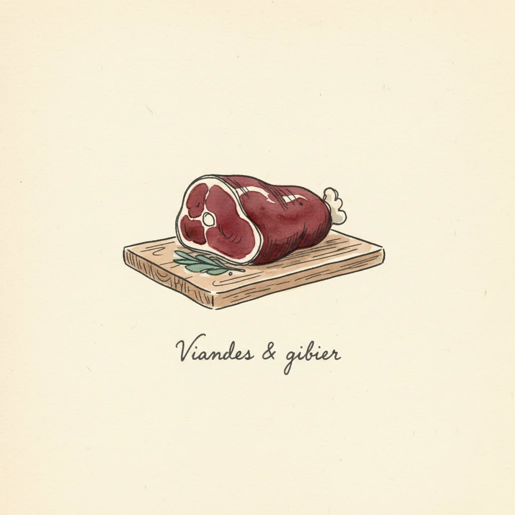 Illustration Meat & game