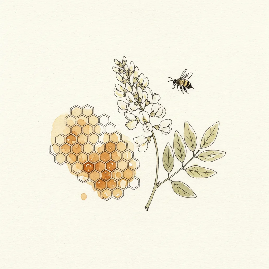 Illustration of Sweetened tea with its condiment recommendation